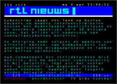 Teletekst bericht cybercrime jaagt ons op kosten